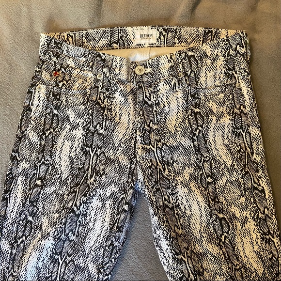 Rare Hudson Nico Super Skinny Midrise Jeans Snake sz 27 NWOT - Picture 3 of 6